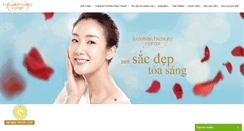 Desktop Screenshot of koreanbeauty.com.vn